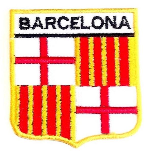 Barcelona Spain Embroidered Patch